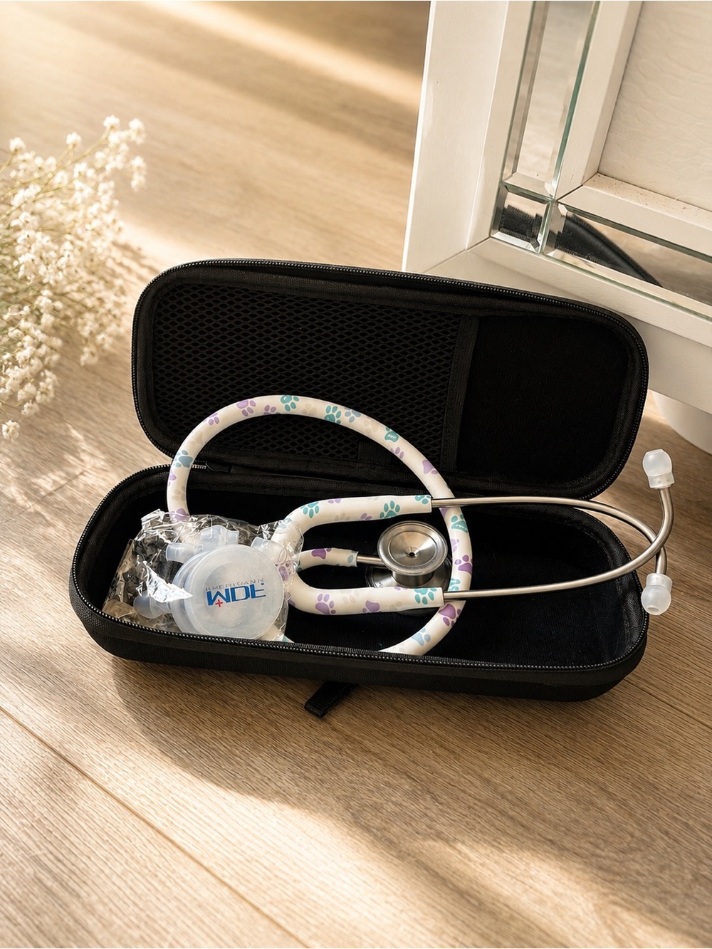 MDF Stethoscope w/ Accessories and Case